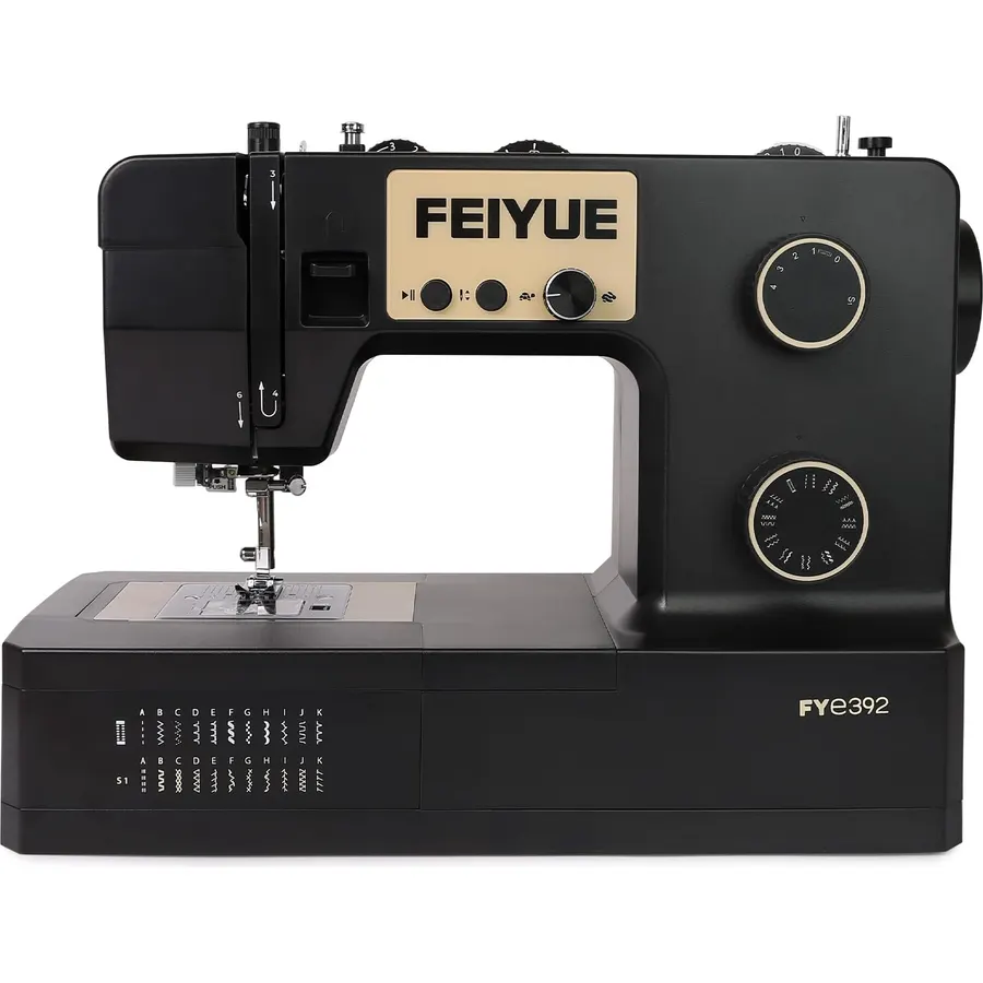 FEIYUE FYe392 Heavy Duty Sewing Machine, Adjustable Sewing Speed