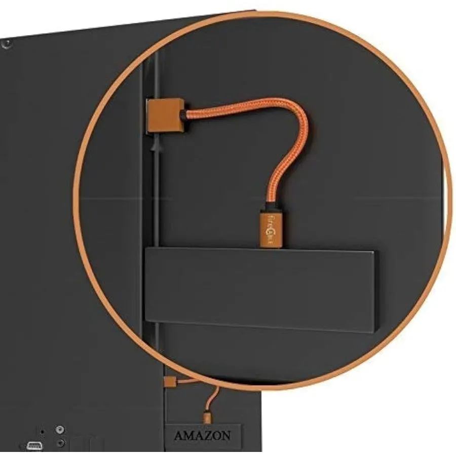 fireCable Plus Adapter for Firestick, Powers Amazon Fire TV Stick from TV USB Port, Eleminates AC Outlet Declutting Wires (See Fire Stick Comparison Chart)