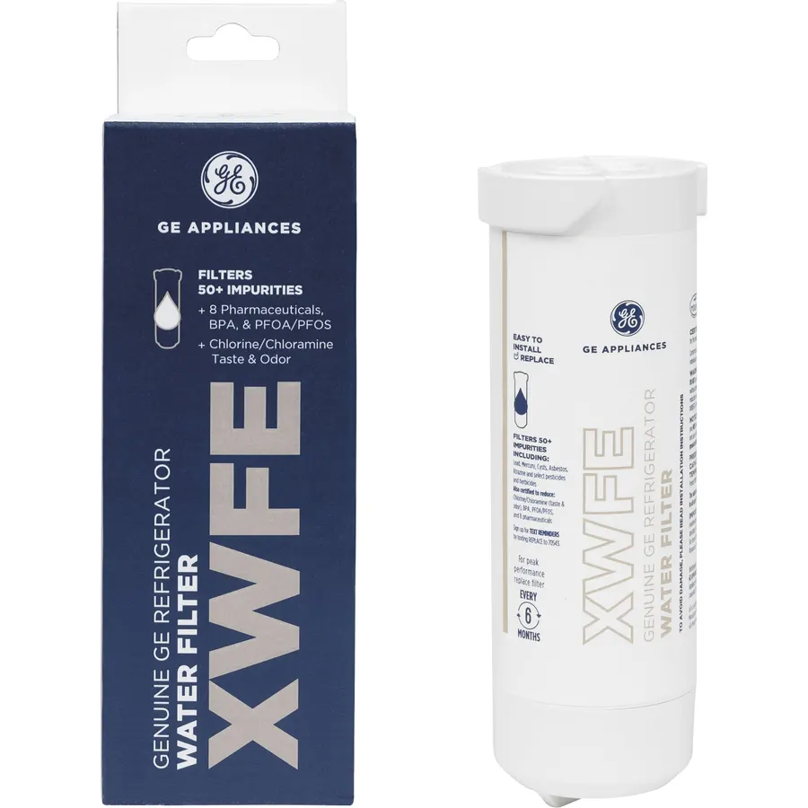 GE RPWFE™ Refrigerator Water Filter, Genuine Filter, Guaranteed Fit, 2-pack