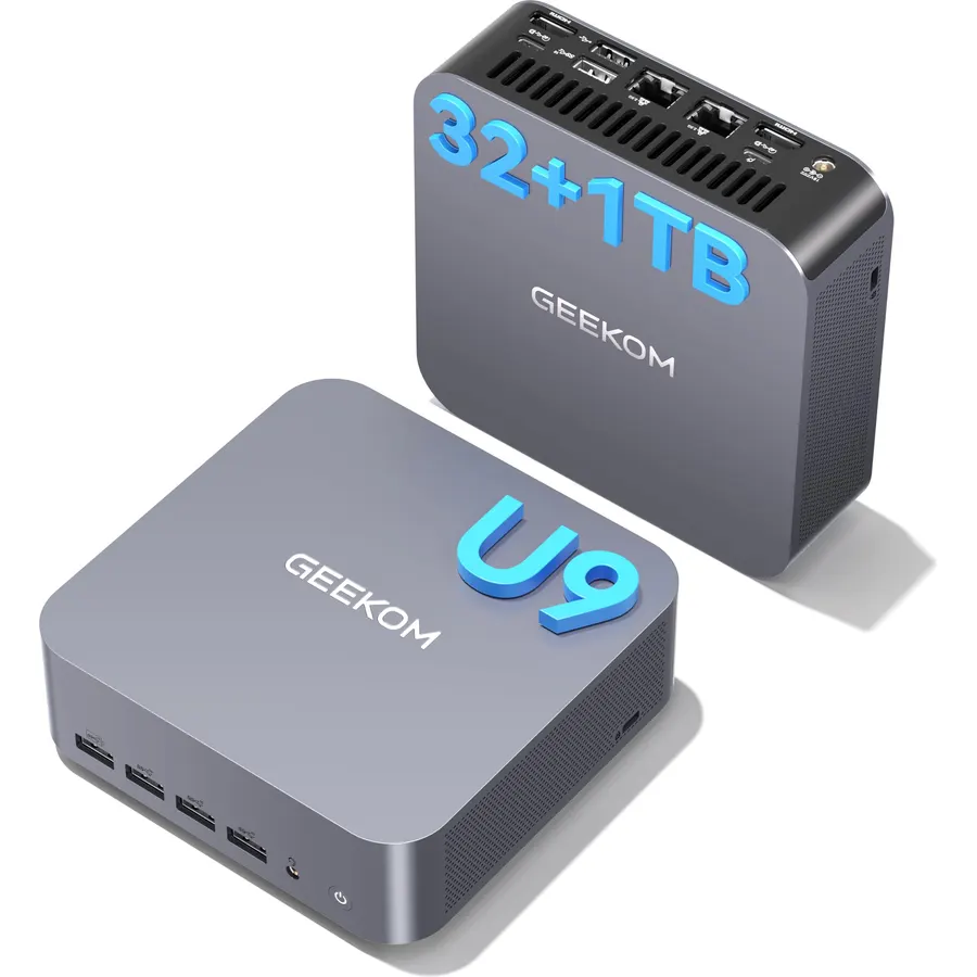 GEEKOM GT1 Mega AI Mini PC14th Gen Intel Ultra9 185H|32GB DDR5+1TB SSD
