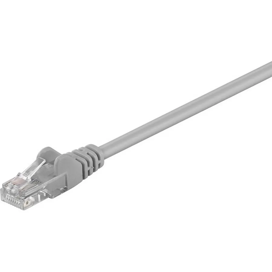Goobay 69409 CAT 6 patch cable U/UTP grey - CCA material
