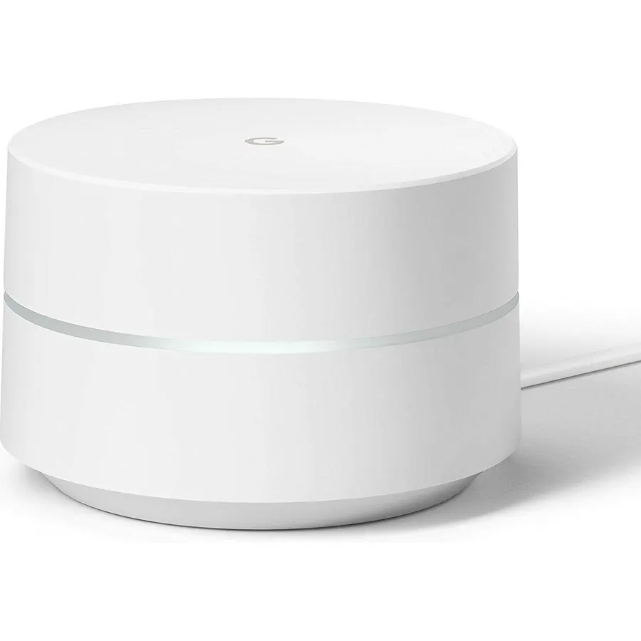 Google WiFi System, 1-Pack - Router Replacement for Whole Home Coverage - NLS-1304-25,white