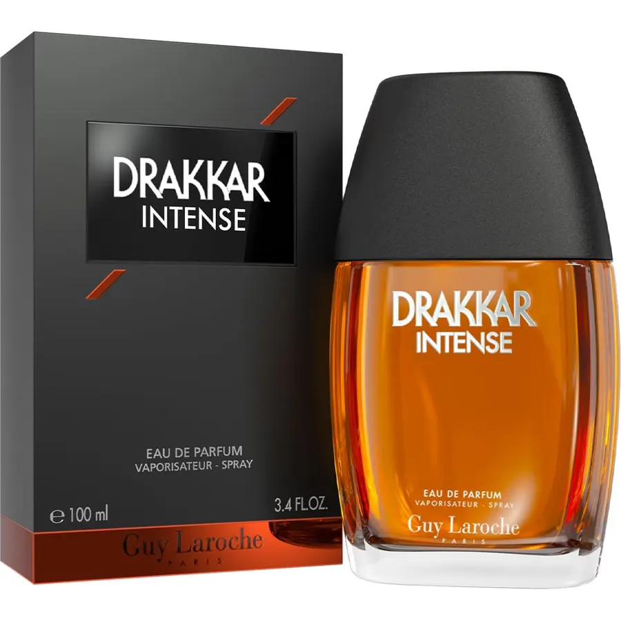Guy Laroche Intense By Guy Laroche For Men, Bold and Powerful Masculine Fragrance with Deep Aromatic Spices and Woody Notes, Long Lasting Designer Eau de Parfum for Day and Evening Wear, 3.4 Fl. Oz.