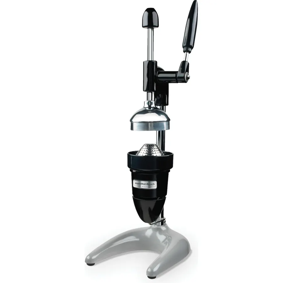 Hamilton Beach Commercial 932 Manual Citrus Juicer, Acid-Resistant Finish, Sure Grip Feet, Juice Lemons, Limes, Oranges, and Grapefruits, NSF Certified