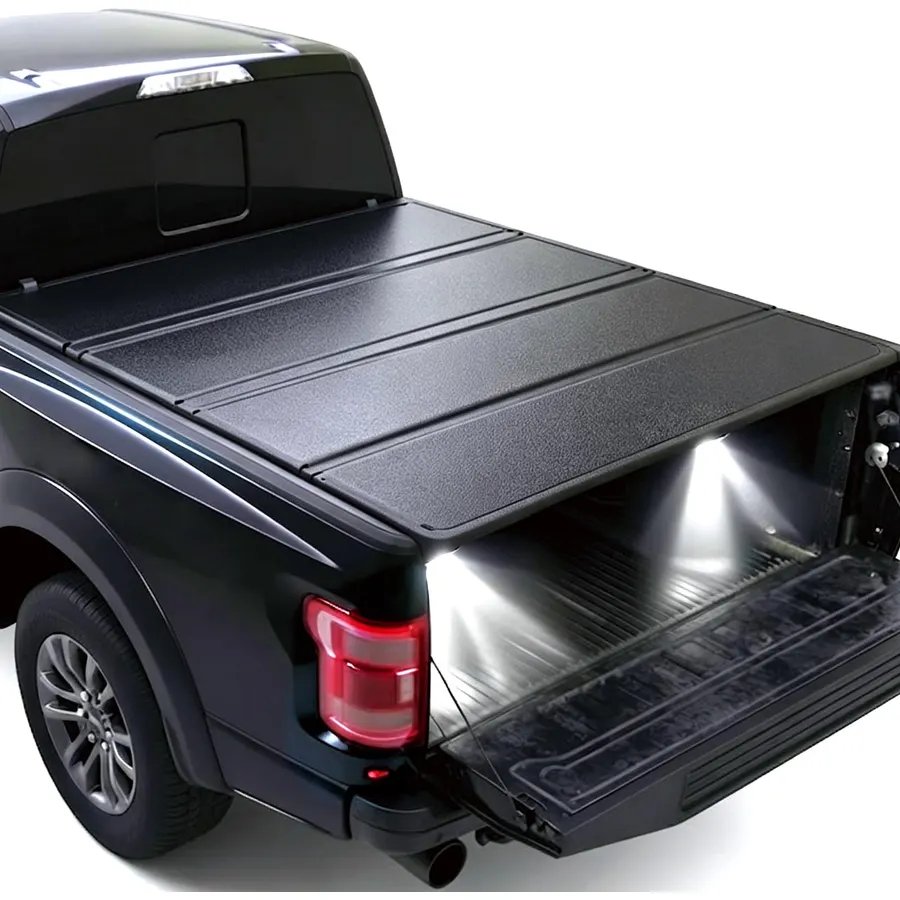 Hard Quad Fold Bed Cover Fit 09-26 Dodge Ram 1500 Classic & New 5.8FT Bed