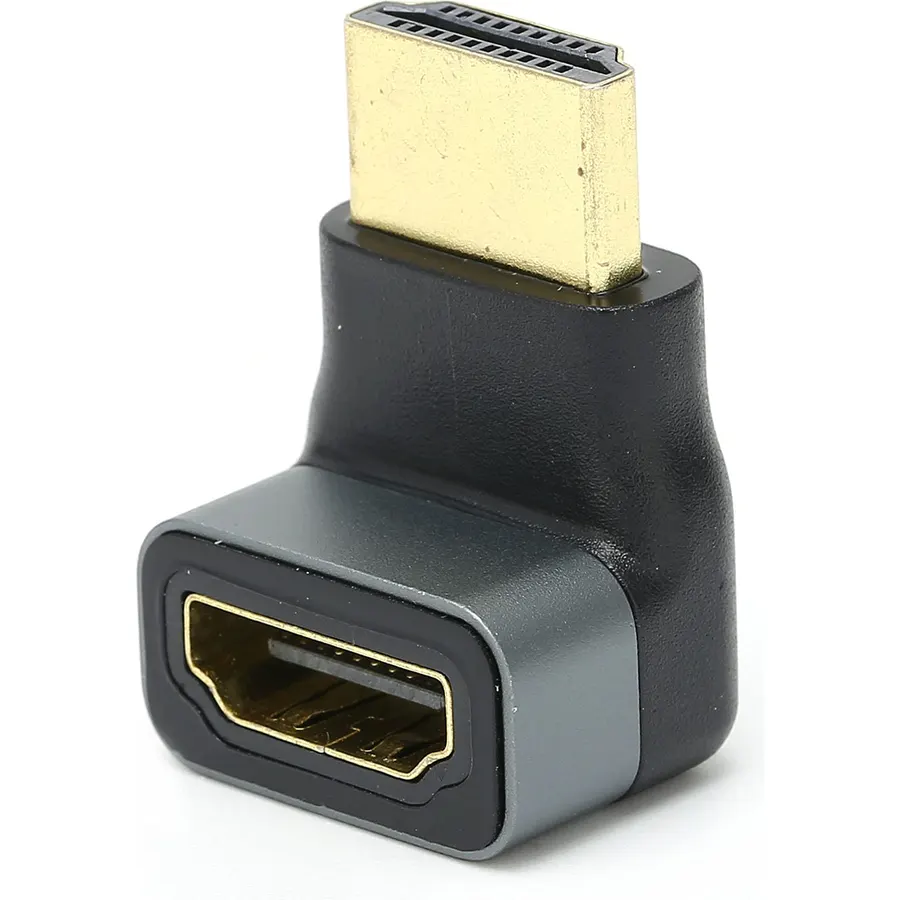 HD Multimedia Interface Adapter 270 Degree Right Angle Gold Plated Male to Female Connector for 4K TV and Streaming Stick