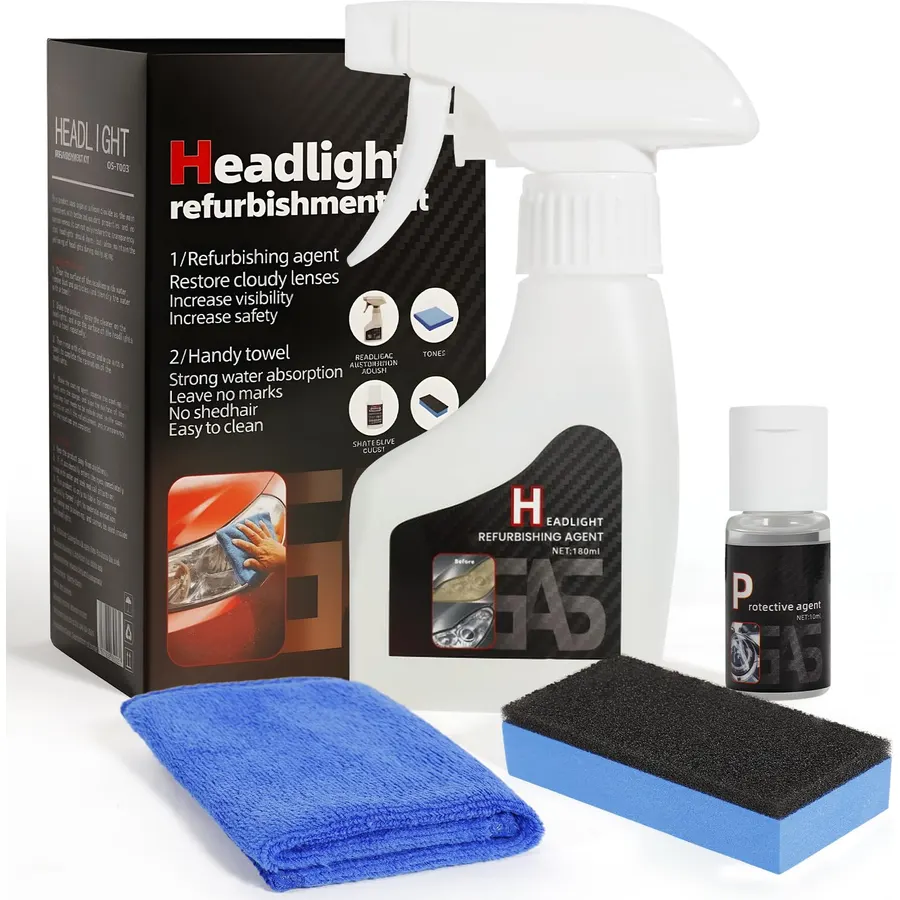 Headlight Restoration Kit: Restores Clarity for Cars Trucks RVs