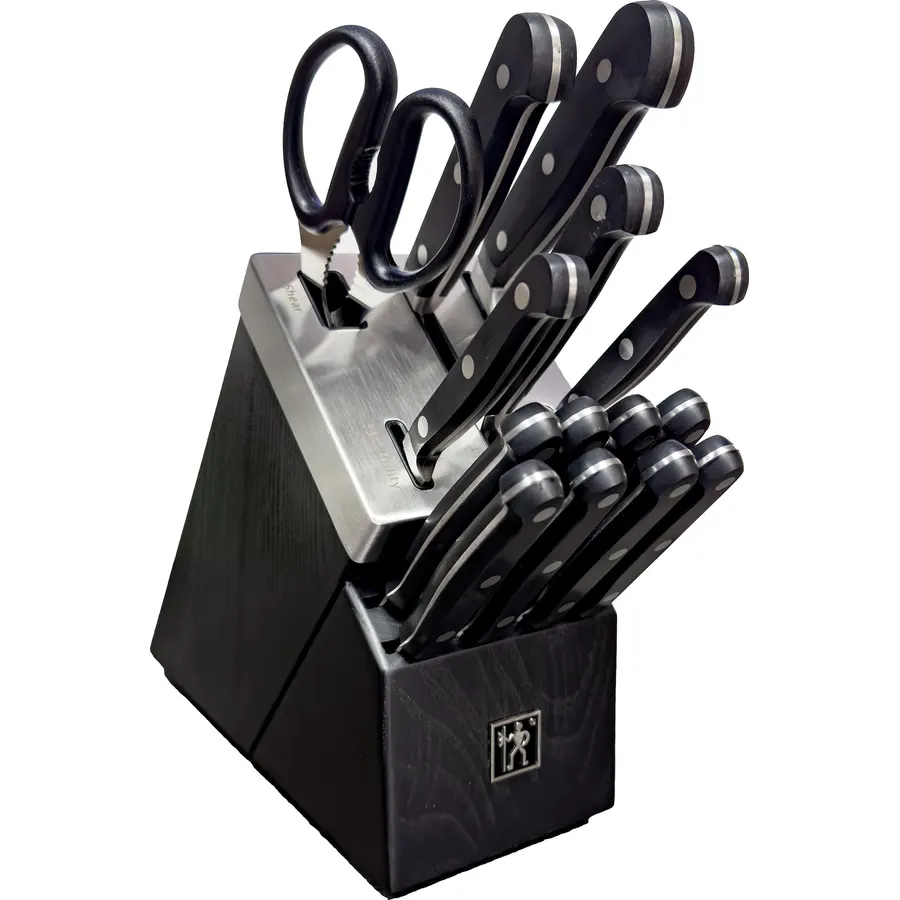 HENCKELS Classic 15-pc Self-Sharpening Knife Block Set
