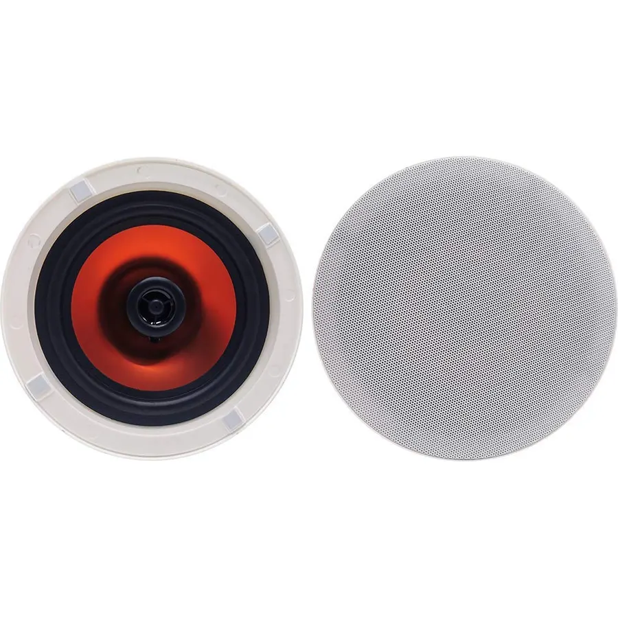 Herdio 6.5 Inch Bluetooth Ceiling Speakers, 300 Watts Flush Mount 2-Way Universal Home Speakers,1 Pair