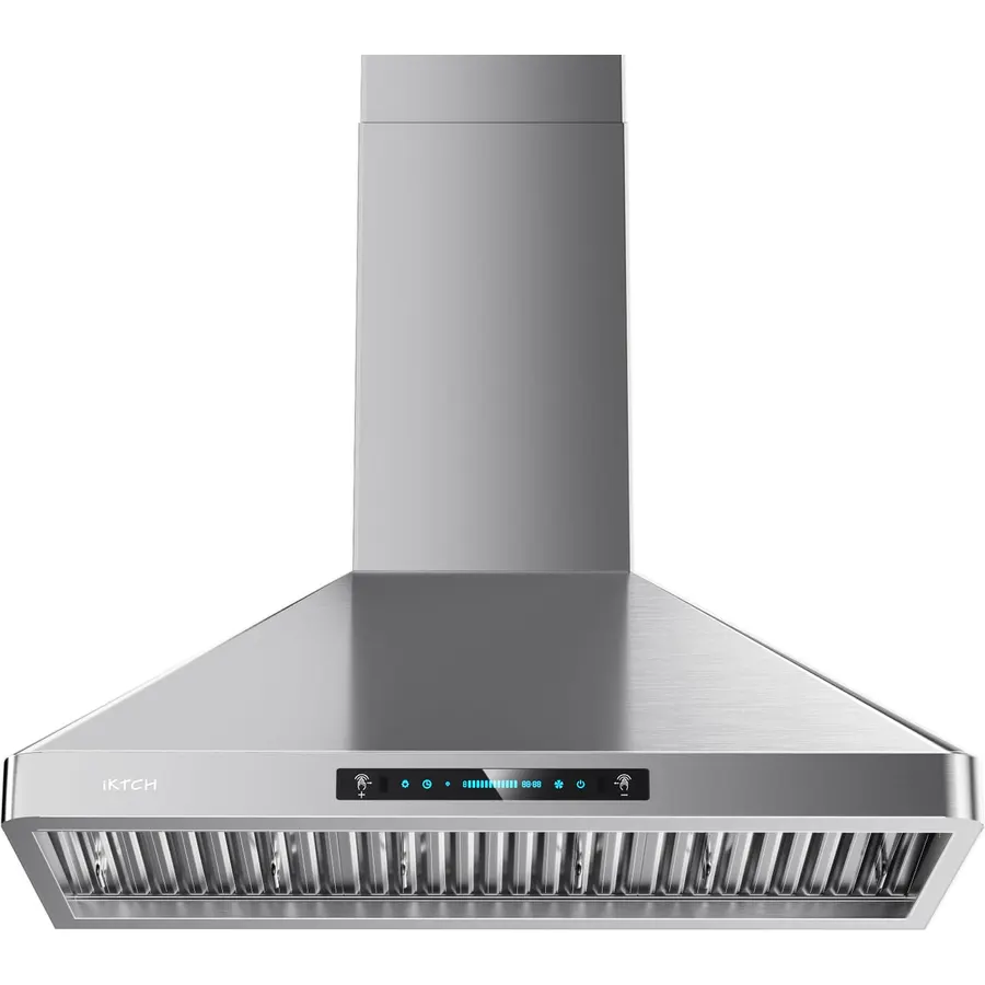 Ancona AN-1364 Inserta Plus 36” 420 CFM Ducted Built-in Range Hood in Stainless Steel