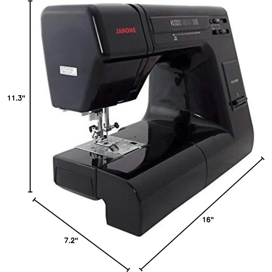 Janome HD 3000 BE Black Edition with Exclusive Bonus Bundle