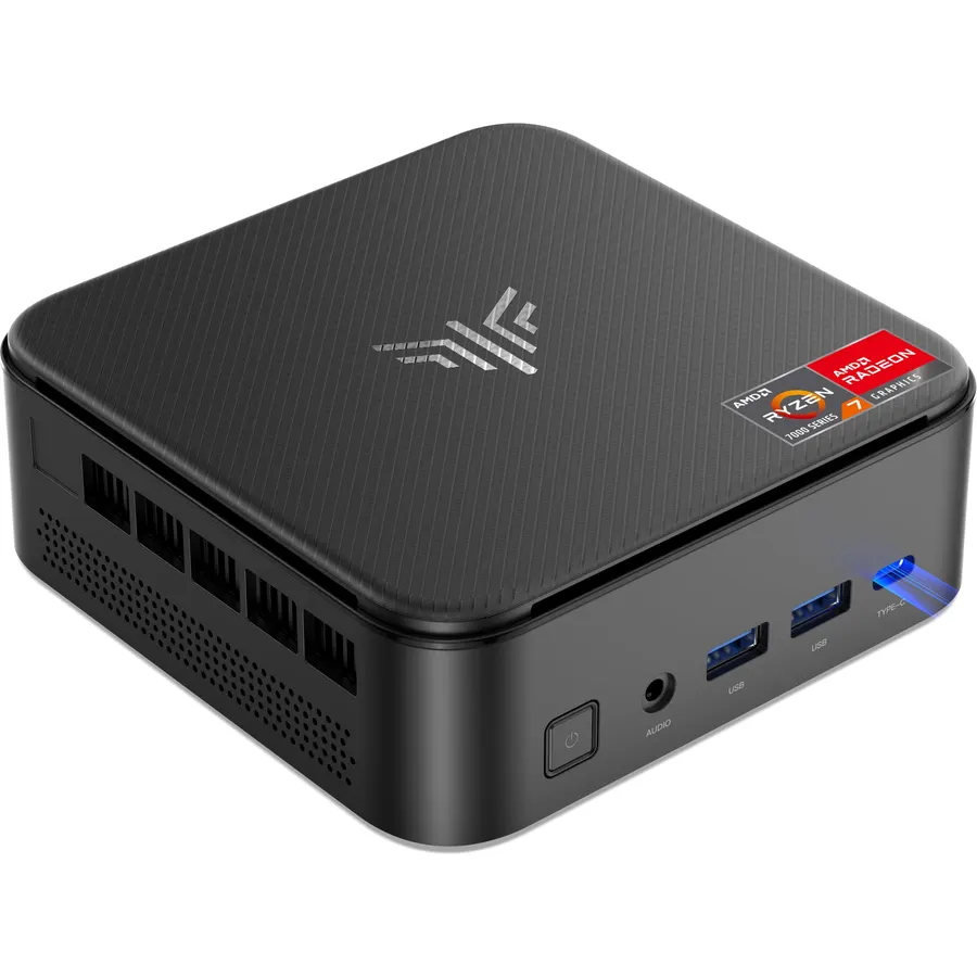 KAMRUI E3B AMD Ryzen 7 7730U Mini Gaming PC, 16GB RAM 1TB SSD Mini PC