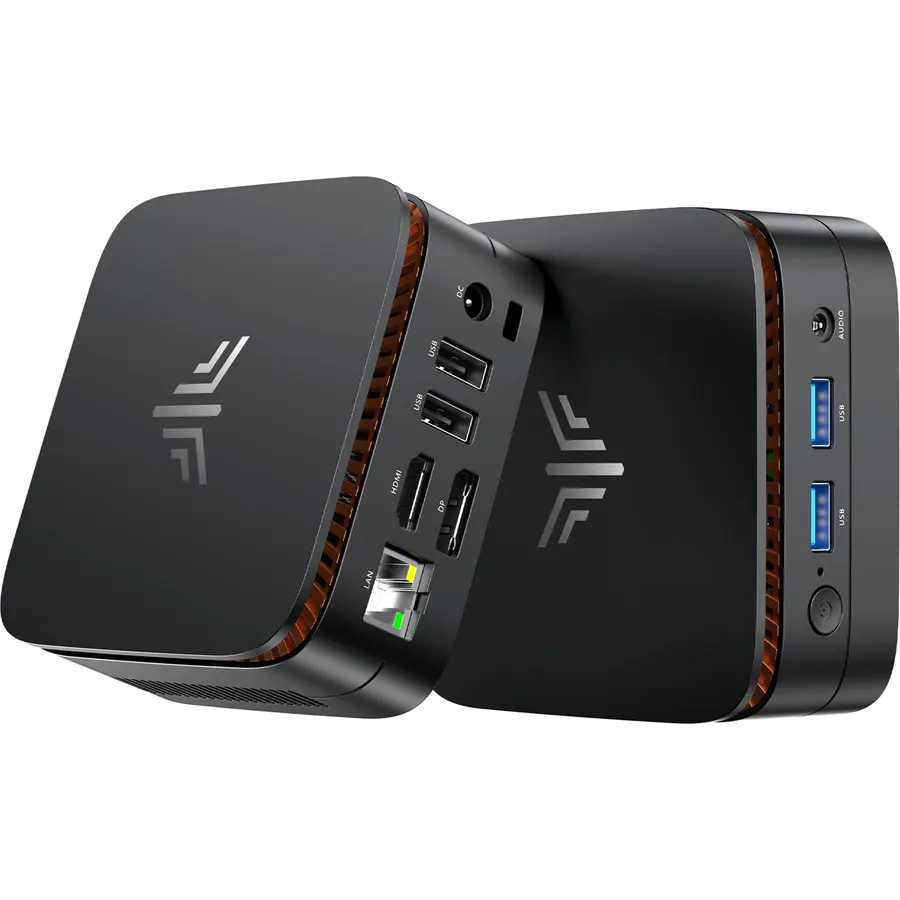 KAMRUI Mini PC, E1 Win 11-Pro AMD Ryzen 5 3500U Up to 3.7GHz