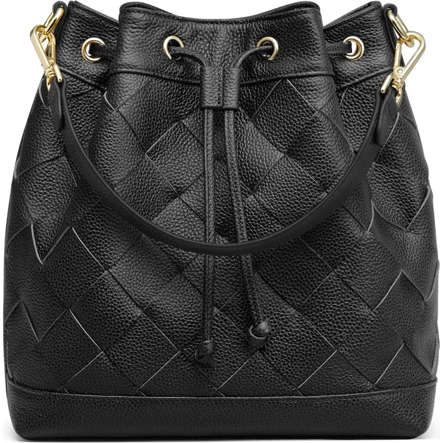 Kattee Leather Tote Bag for Women, 3-Piece Shoulder Bag Set