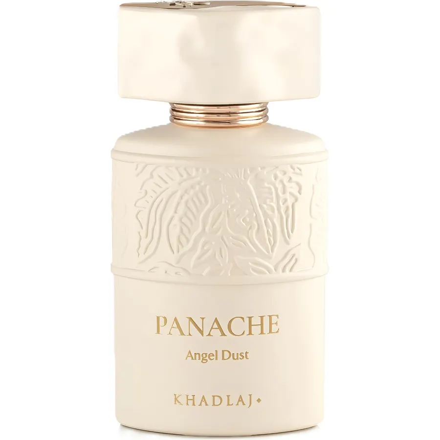 Khadlaj Panache Angel Dust – Sweet, Fruity, Creamy, Musky – Extrait de Parfum Spray Long-Lasting Fragrance for Women, 3.4 Ounce / 100ml
