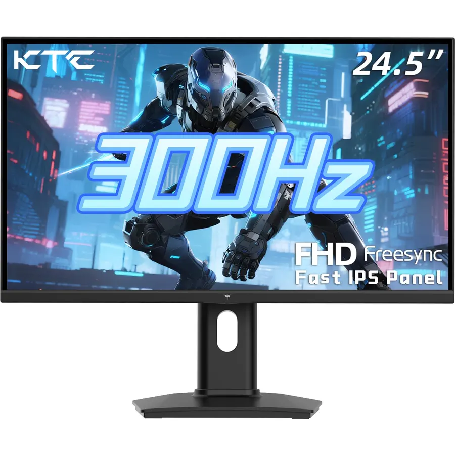 KTC 24.5 Inch 300Hz Gaming Monitor, 240Hz 1080P Monitor Fast IPS, H25Y7