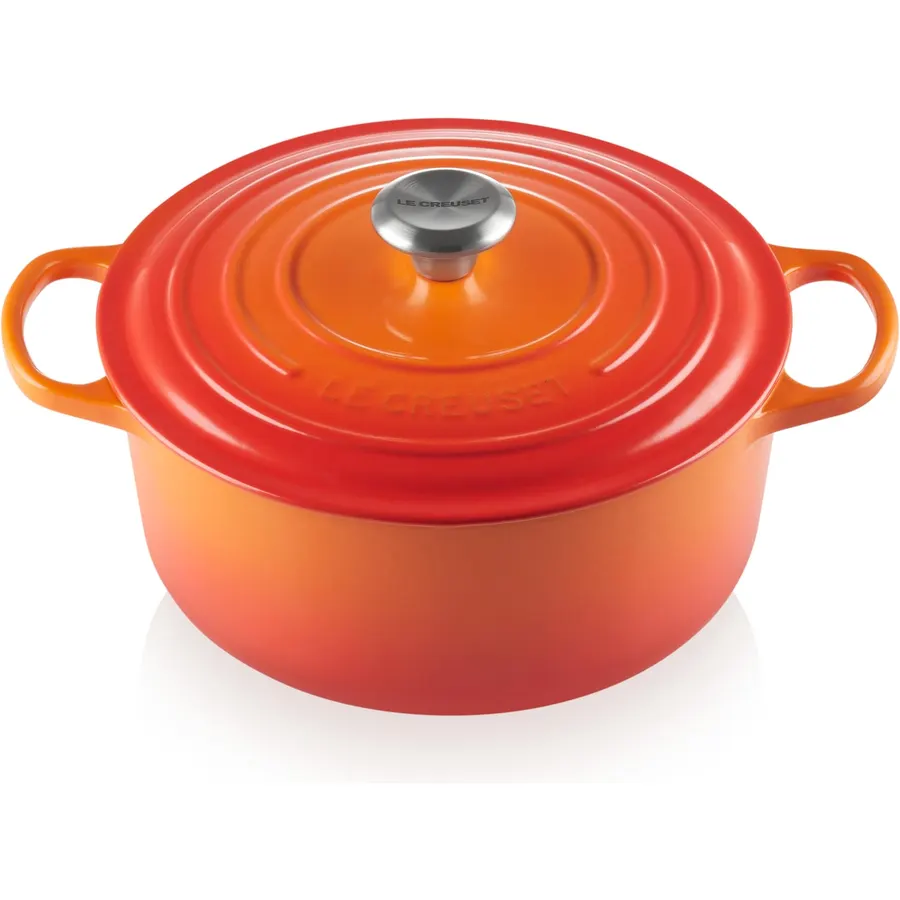 Le Creuset Enameled Cast Iron Signature Deep Round Oven, 6.5 qt., Sea Salt
