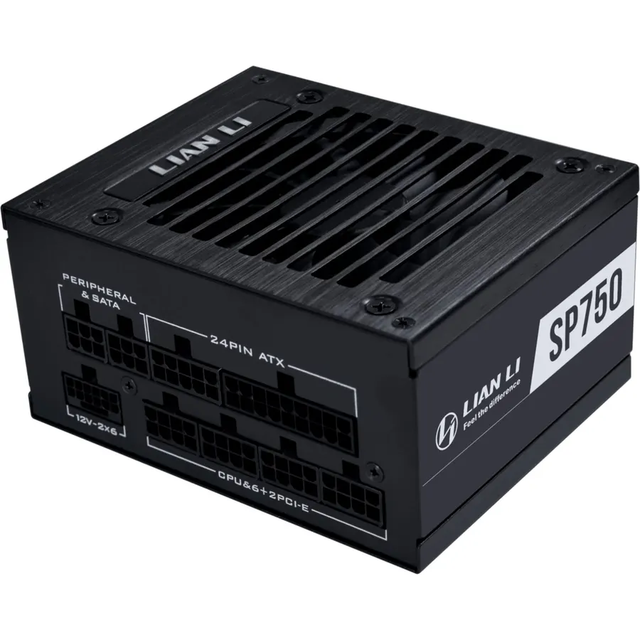 LIAN LI SP750 V2 750W SFX Power Supply, 80 Plus Gold, Black (SP750G.B)