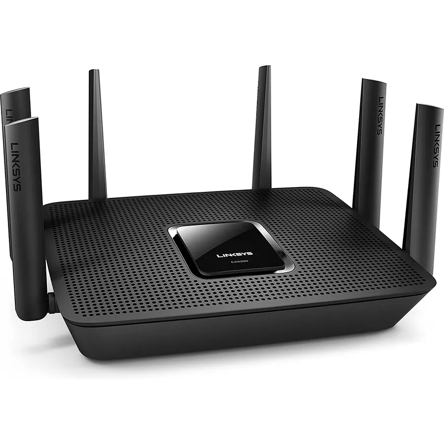 Linksys WiFi 5 Router, Tri-Band, 3,500 Sq. ft Coverage, 25+ Devices, Speeds up to (AC4000) 4.0Gbps - EA9300