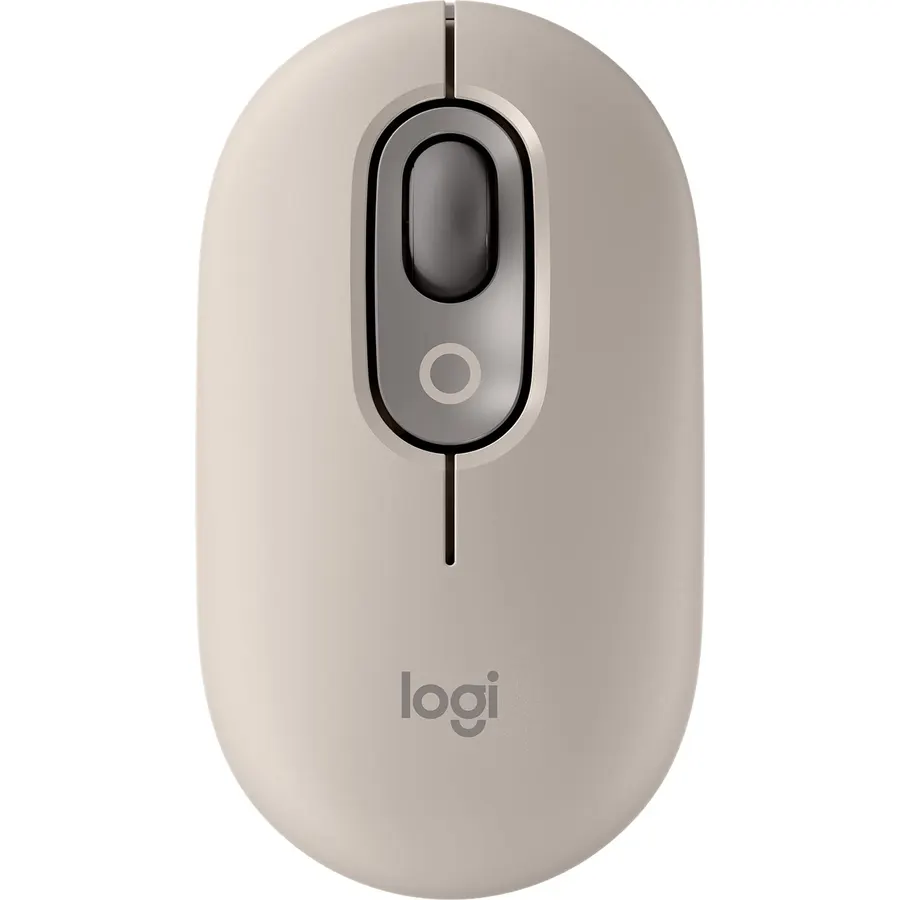 Logitech POP Mouse, Compact and Portable Wireless Bluetooth Mouse - Mist