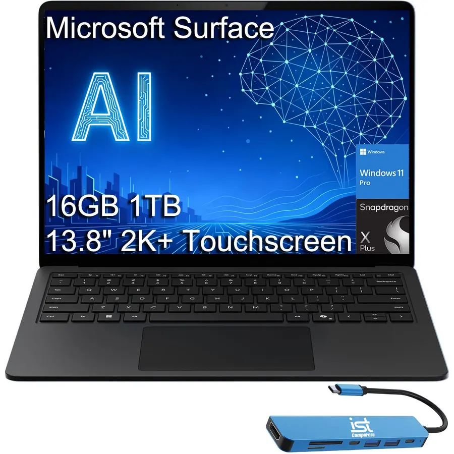 Microsoft Surface Laptop 7, Snapdragon X Elite, 16GB DDR5, 1TB SSD