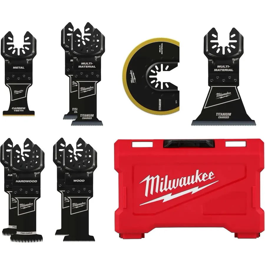Milwaukee Electric - Open-LOK 9PC Multi-Tool Blade KIT