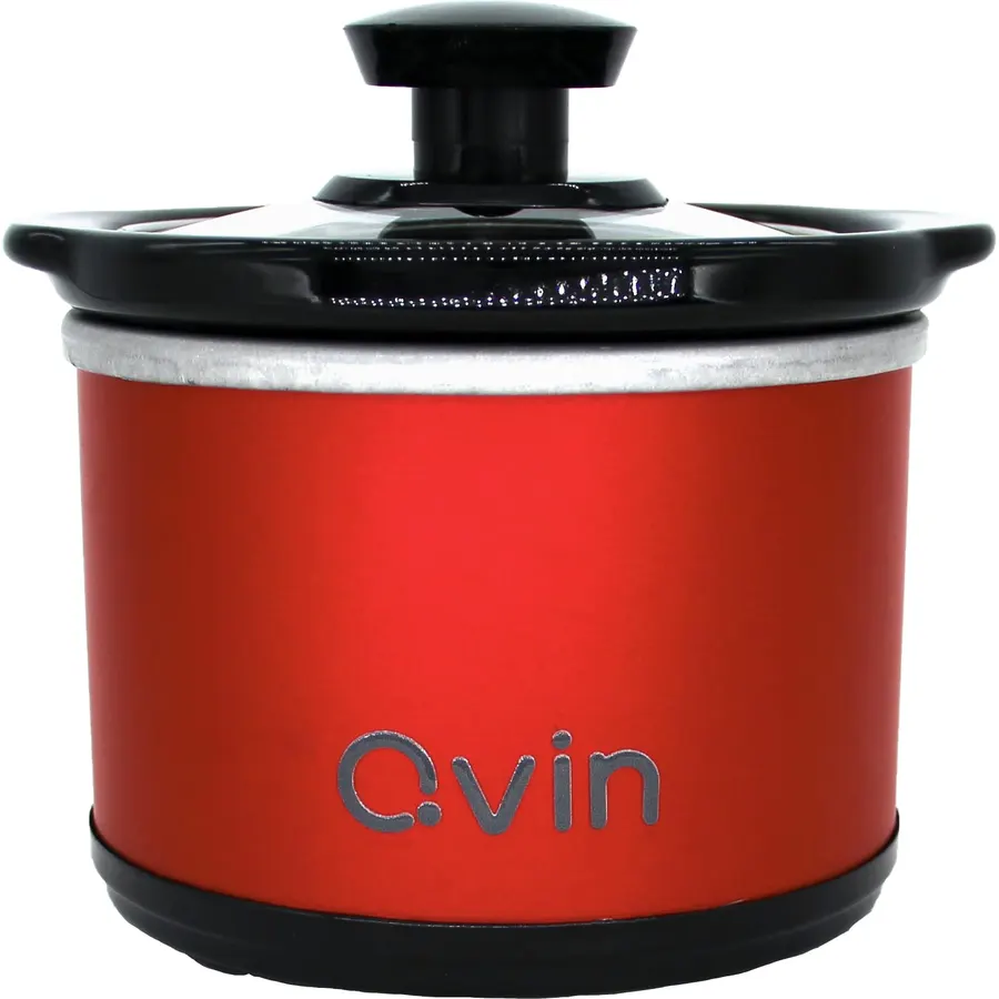Mini Slow Cooker, Red, 0.65qt (20oz)
