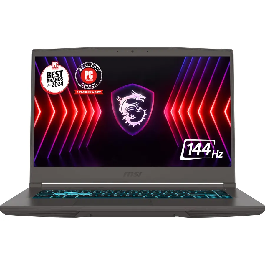MSI Thin 15.6-inch FHD 144Hz Gaming Laptop, Intel Core i7-13620H, NVIDIA GeForce RTX 4050, 16GB DDR4, 1.5TB Storage