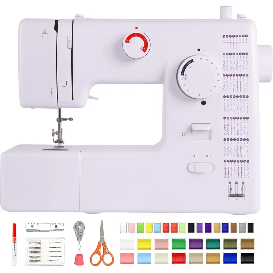 Multifunction Sewing Machine, 59 Stitches, Strong Motor, Full Metal Frame