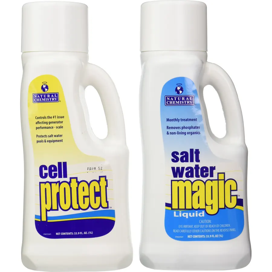 Natural Chemistry Pool Salt Water Maintenance Kit, Single Pack