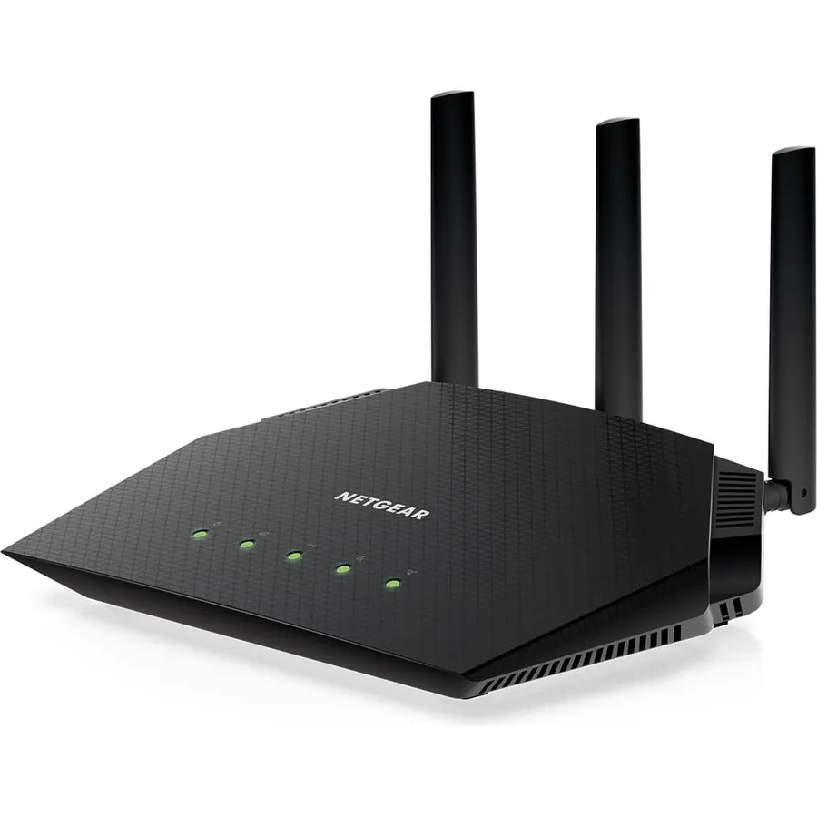 NETGEAR Nighthawk WiFi 6 Router (RAX36) – Router Only, AX3000 3 Gbps Wireless Speed – Dual-Band Gigabit Internet – Covers 2,000 sq. ft., 25 Devices – Built-in VPN, USB 3.0, Gaming