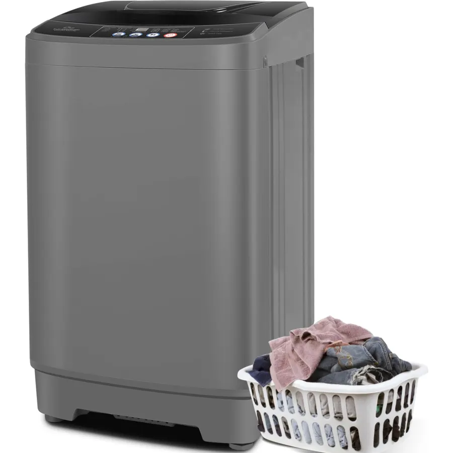 Nictemaw Washing Machine for Apartment, 20Lbs 2.8Cu.ft, 480W Drain Pump