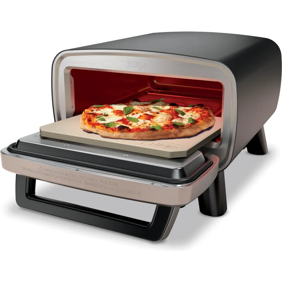 Ninja Artisan Pizza Oven, 12-in Pizza in 3-Min, 700F, 5-in-1, Gray, MO201