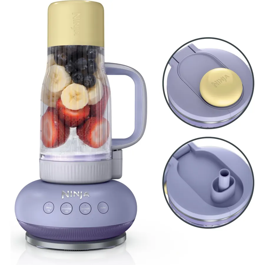 Ninja BlendBOSS Personal Blender, 26oz Tumbler, 1200PW, Purple, DB351PR