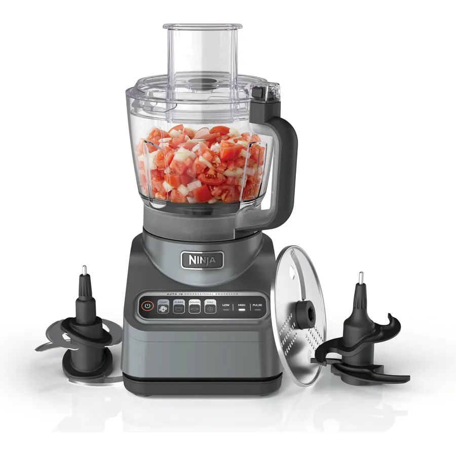 Ninja Professional Plus Food Processor, 1000PW, 9-Cup, Grey, BN601
