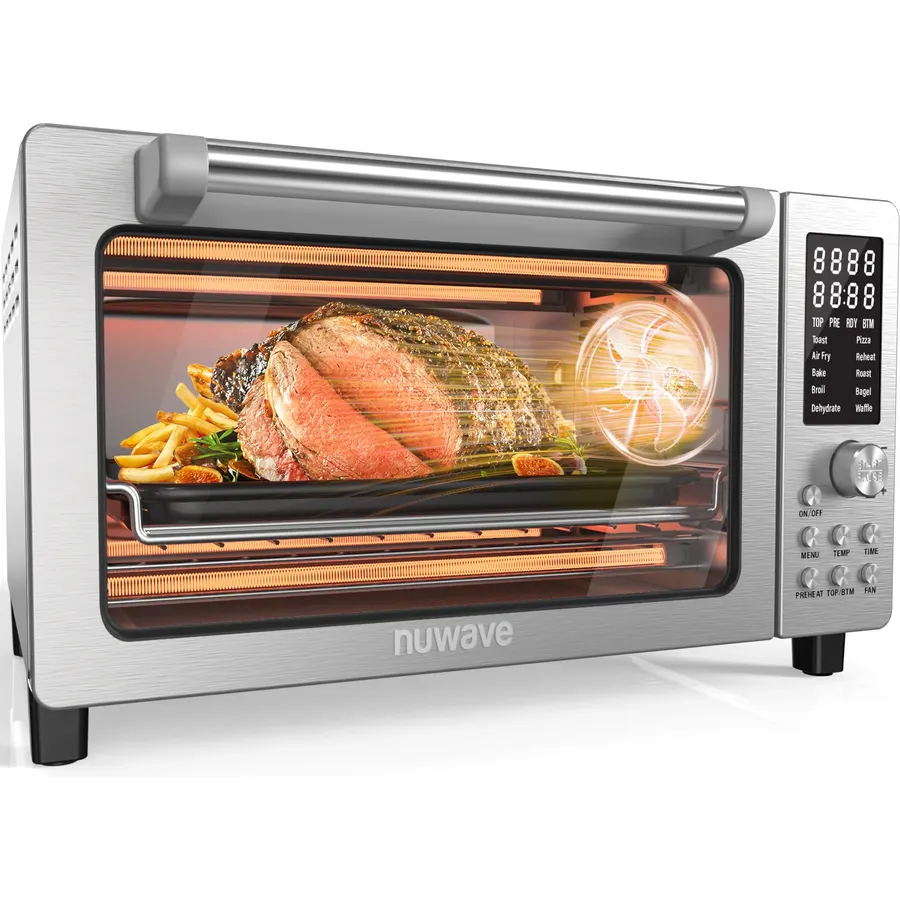 Nuwave Bravo Pro Convection Air Fryer Toaster Oven Combo