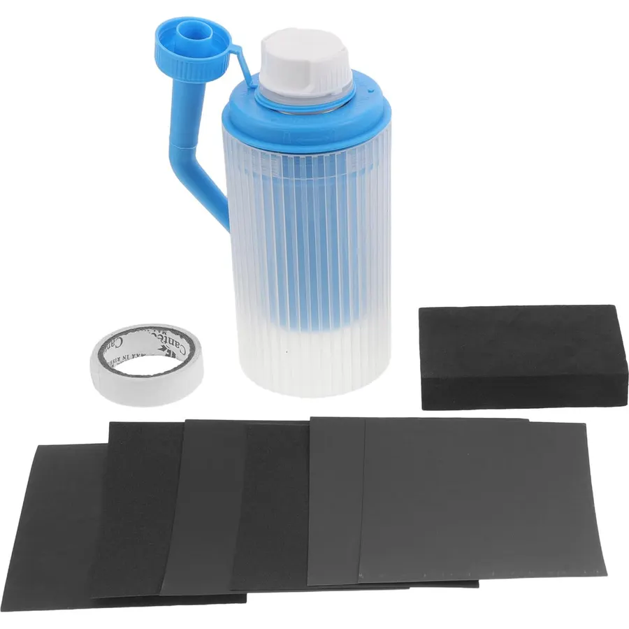 Operitacx Headlight Restoration Kit Plastic Resin for Automotive Headlights