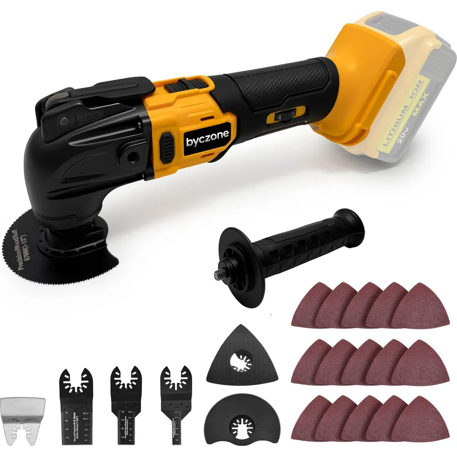 BLACK + DECKER 20V MAX Oscillating Tool, MultiTool, 6-speed, Tool Only (BDCOS20B)