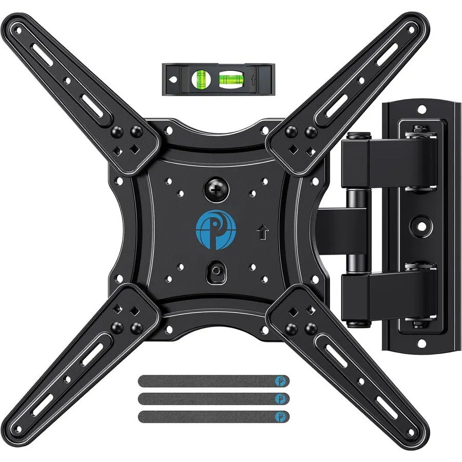 Pipishell Full Motion TV Wall Mount for 26–65 inch TVs up to 80 lbs