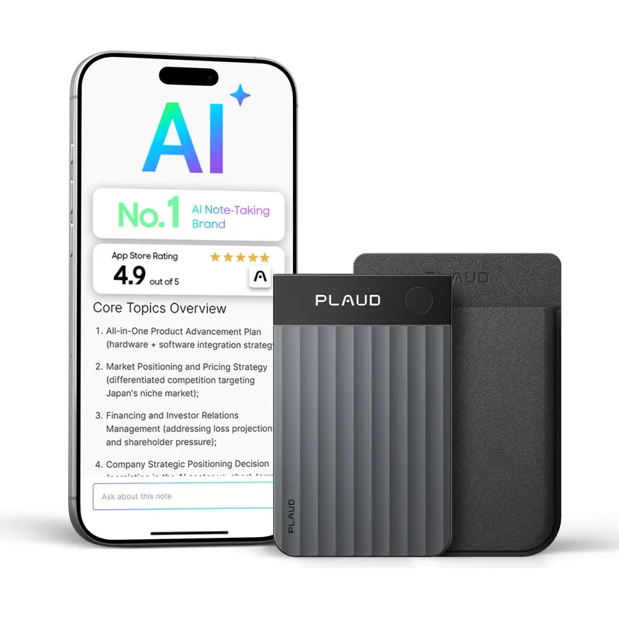 Plaud Note Pro AI Voice Recorder Transcribe & Summarize for Meetings Calls