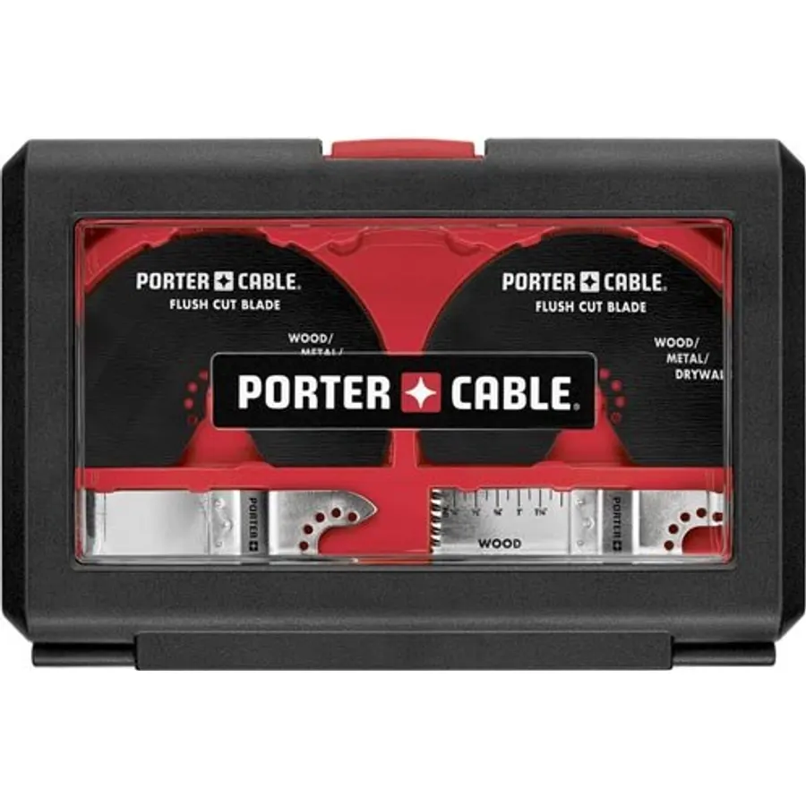 Porter-Cable PCA3000 5-Piece Oscillating Accessory Kit