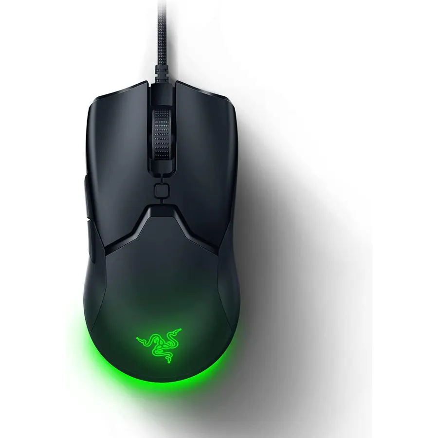 Razer Viper Mini - Wired Gaming Mouse for PC/Mac (Ultralight 61g, Ambidextrous, Speedflex Cable, 8500 DPI Optical Sensor, Chroma RGB Illumination) Black