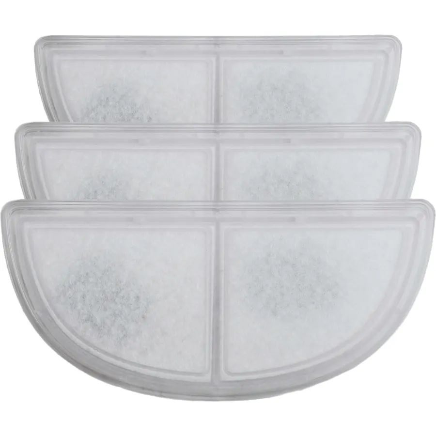 Replacement Cat Water Fountain Filter for HomeRunPet Wireless Model WF20 CF20-3 Pack Activated Cotton Mesh Purification System