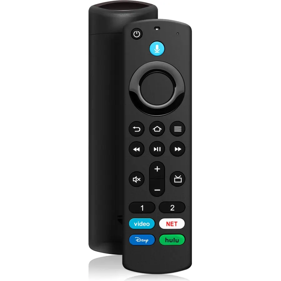 Replacement Voice Remote Control Fit for Fire Smart TV Stick(2nd Gen/3rd Gen), Stick(HD/4K Max/4K/Lite), TV Cube, Smart TV (3rd Gen, Pendant Design), Not for Roku Multicolor