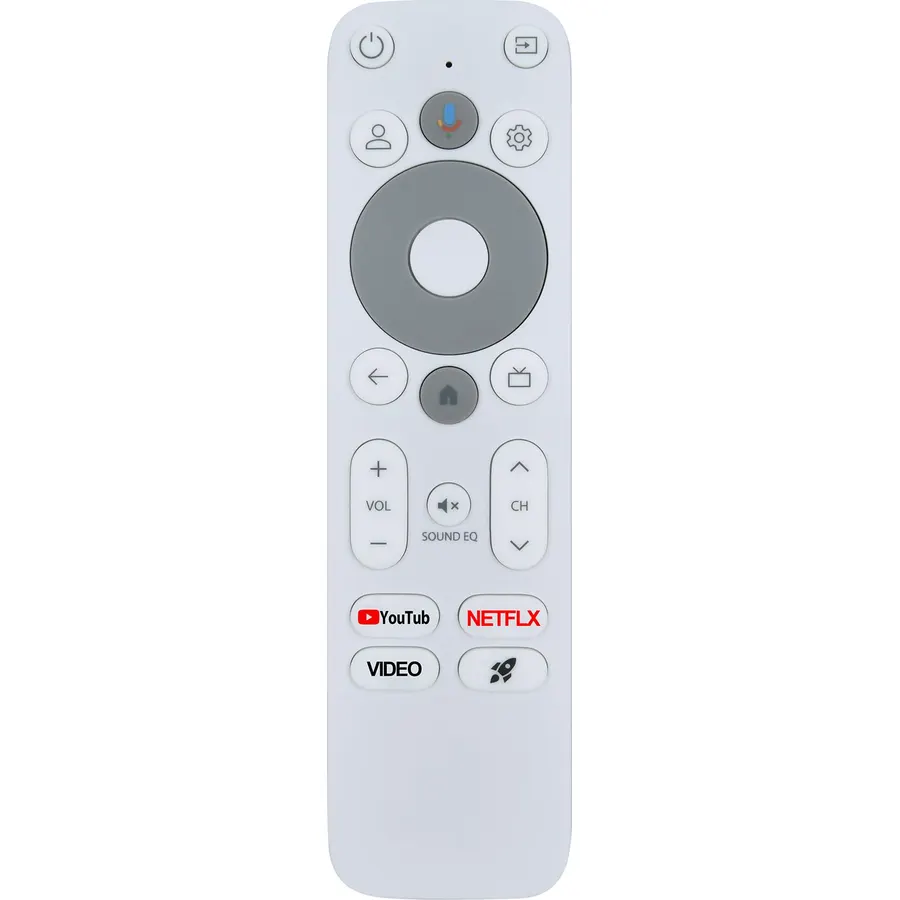 RETROSUN Replacement Voice Remote Control Compatible with XGIMI Streaming Dongle, for Homatics Stick HD Android TV R-C-OHS-C008, White