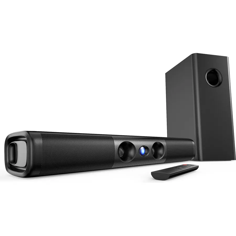RIOWOIS 3.1ch Sound Bar with 5.25" Wired Subwoofer,Sound Bar for Smart TV