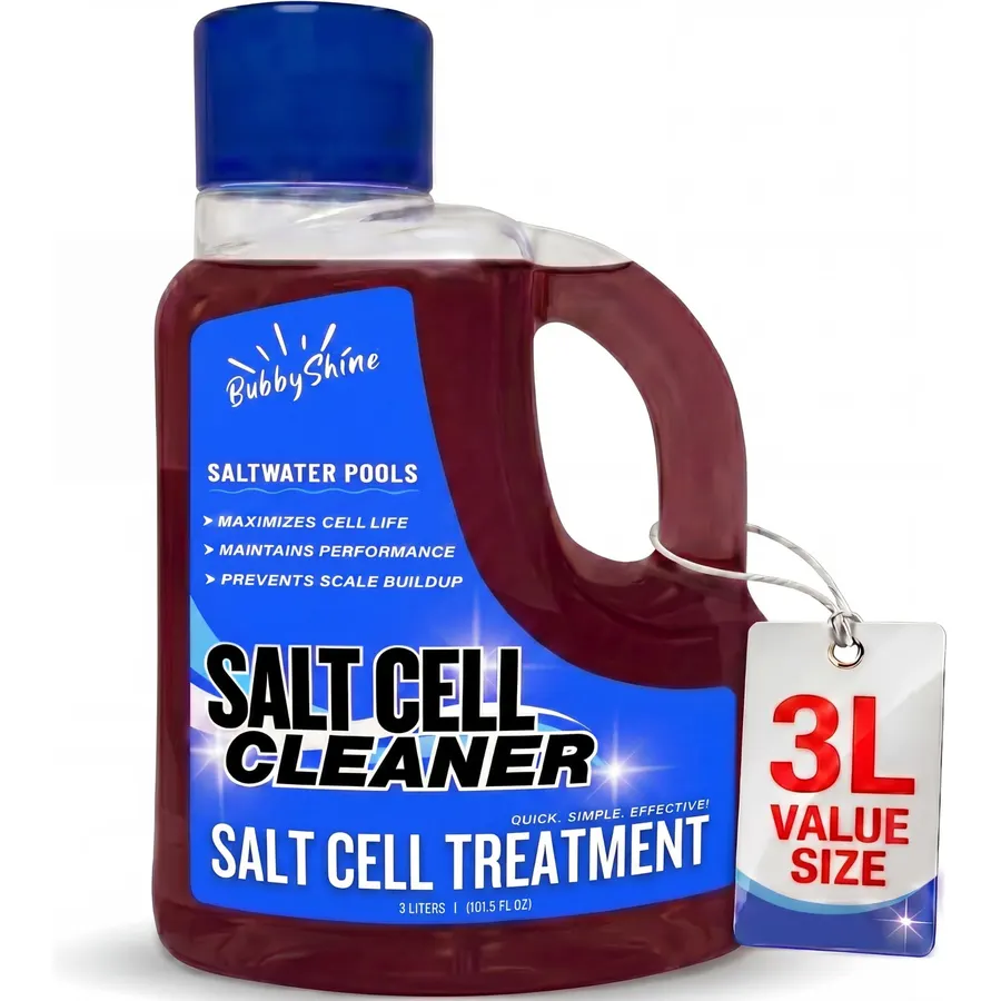 Salt Cell Cleaner for Pool, Pool Salt Cell Cleaner, 3 L, BubbyShine