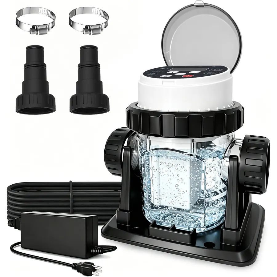 Salt Water Pool Chlorinator System for Above Ground Pools 5,000 Gallons