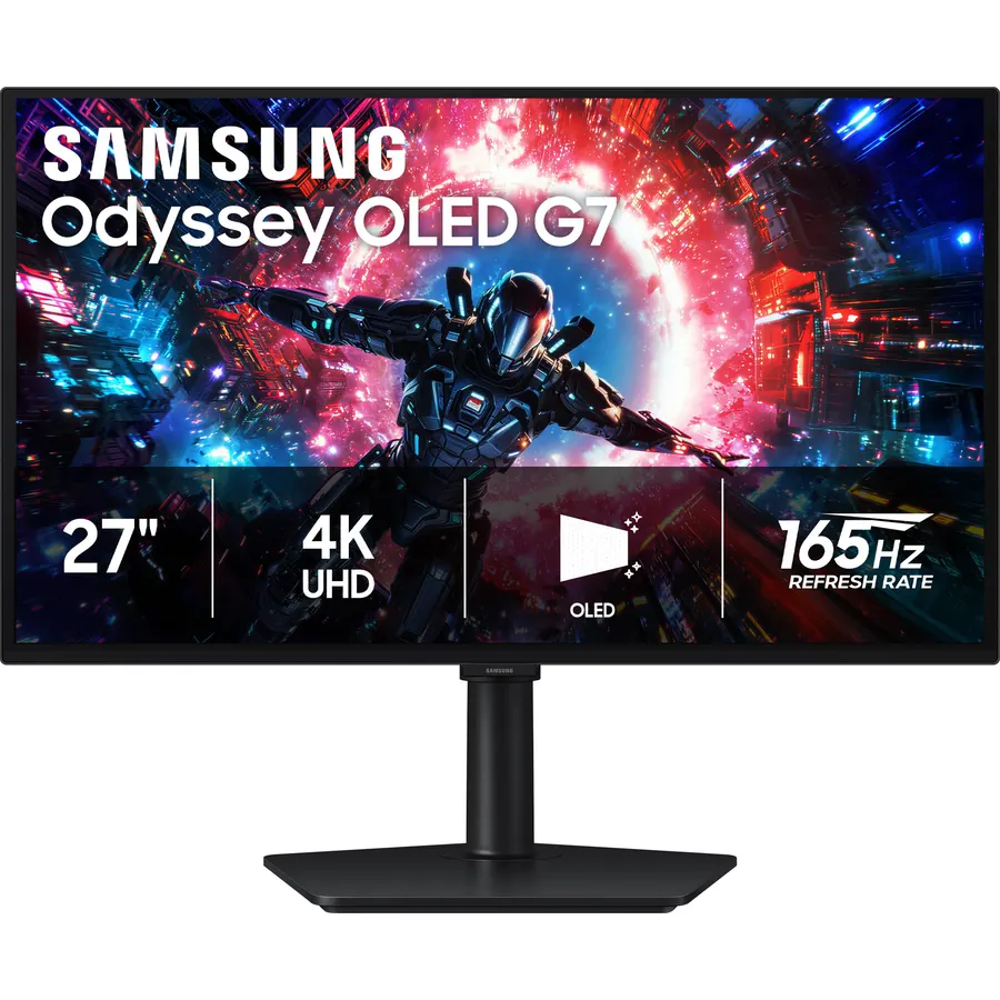 Samsung 27" Odyssey OLED G7 (G70SH) 4K 165Hz Gaming Monitor