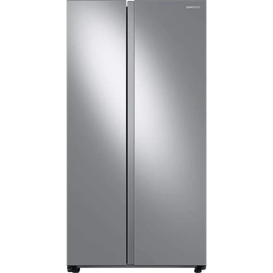 Samsung 28 cu. ft. Smart Side-by-Side Refrigerator with Large Capacity, Stainless Steel, RS28A500ASR/AA